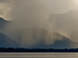 Gewitterfront Chiemsee