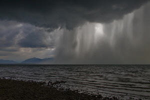 Gewitterfront Chiemsee