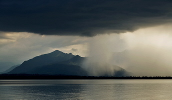 Gewitterfront Chiemsee