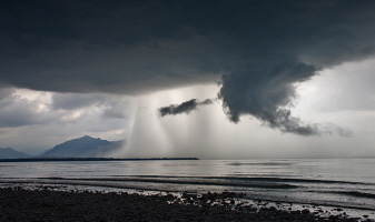 Gewitterfront Chiemsee Gewitterfront Chiemsee